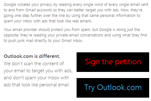 Against Google Wordings
