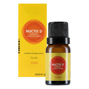 Nuctis'D Vitamina D Sanofi Frasco Solución Oral x 10 ml  