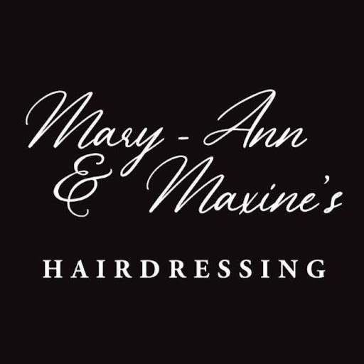 Mary-ann & Maxine’s hairdressing logo