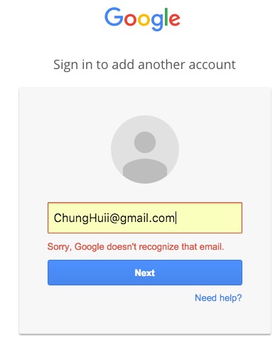 Gmail account