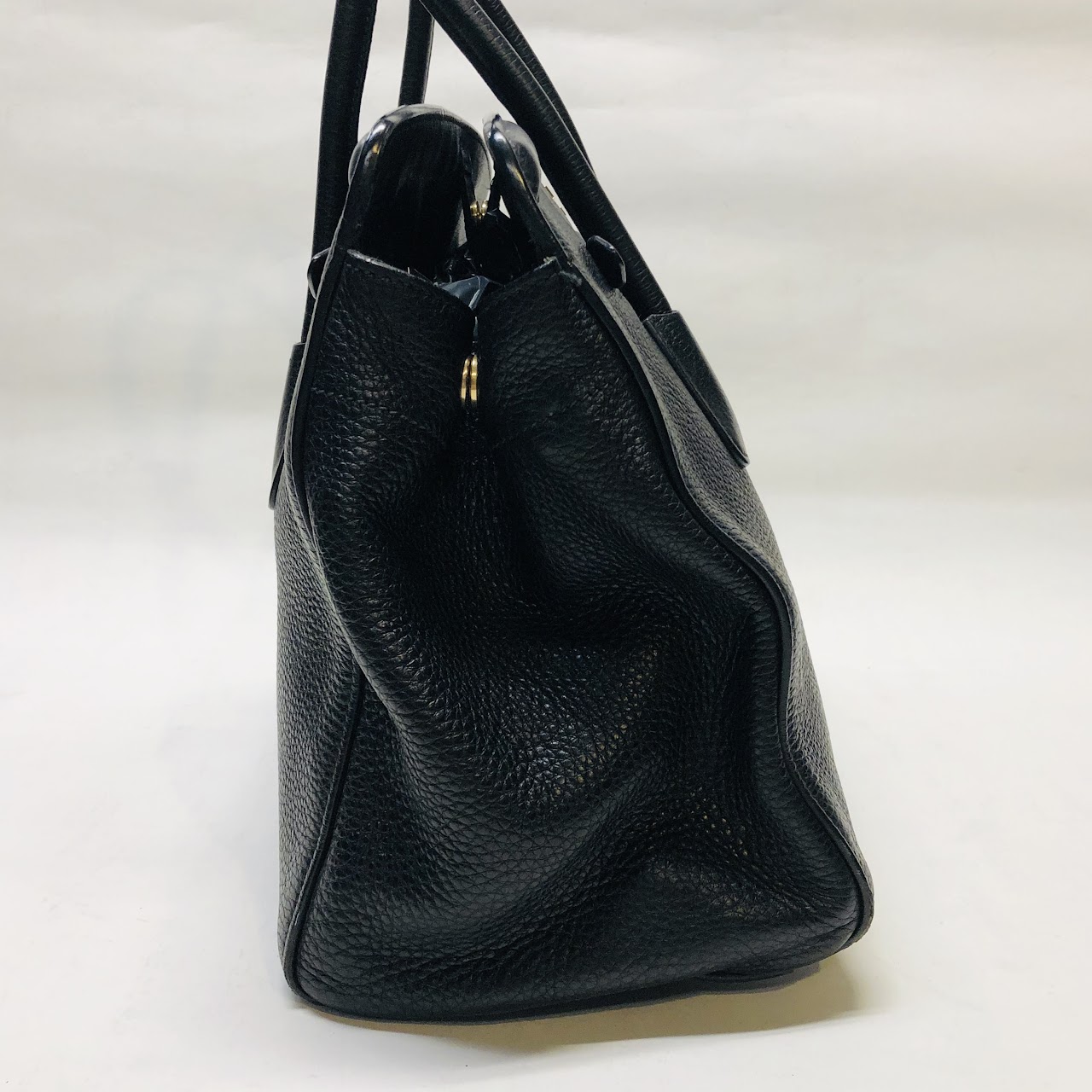 Prada Black Leather Shoulder Bag