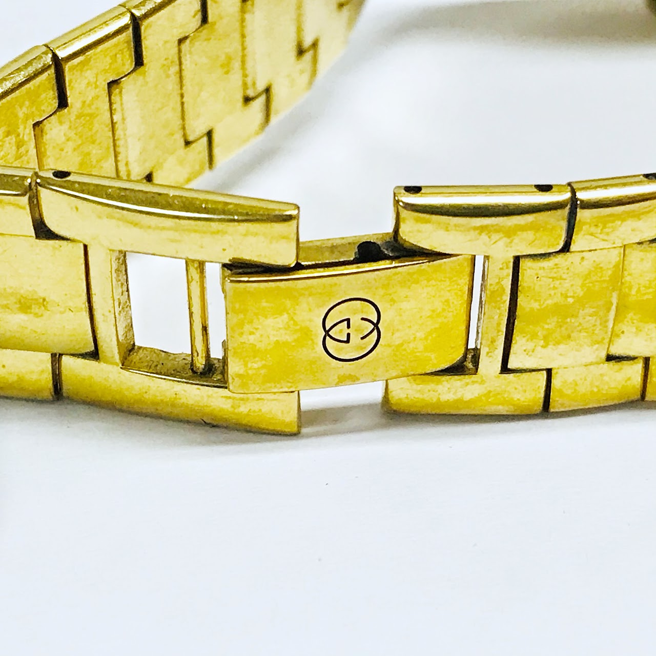 Gucci 3300m Gold-Plated Watch