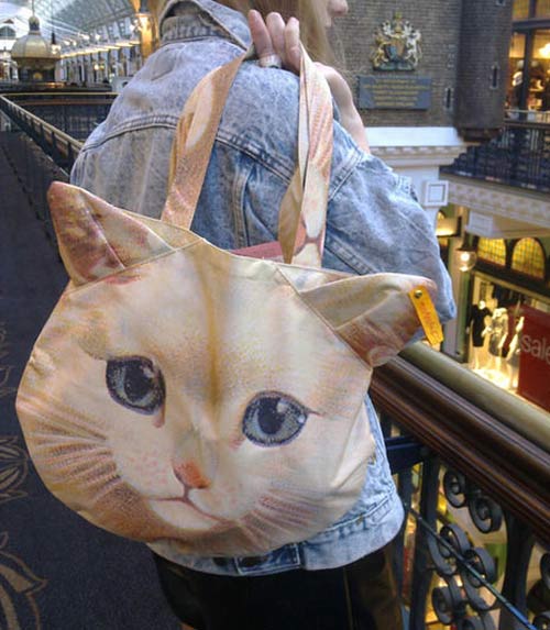 Inspiração: gatinho - bolsa