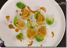 Tortelli al burro di malga e brasato casertano