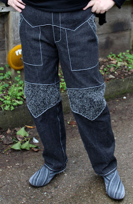 Communing With Fabric: Paris Pants a la Marcy Tilton