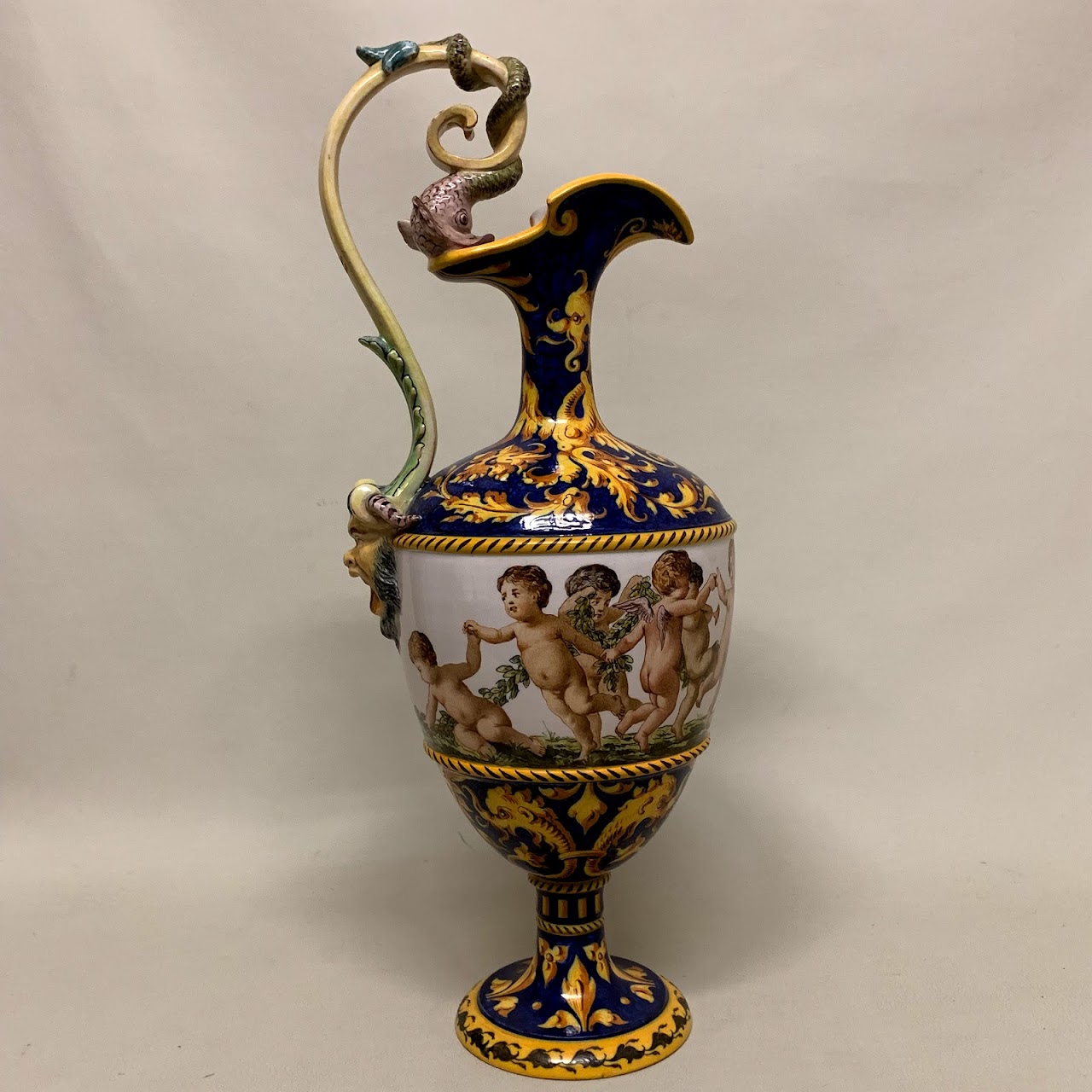 Italian Hand Painted Pitcher