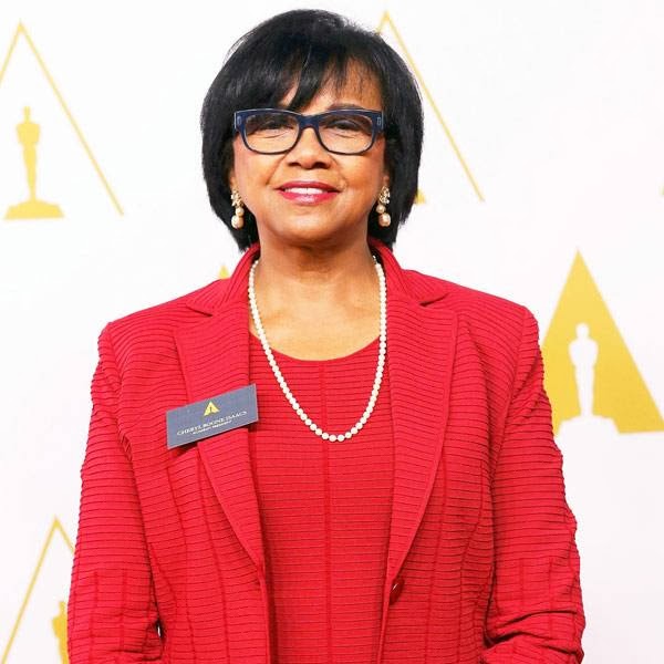 Academy President Cheryl Boone Isaacs arrives at the 86th Academy Awards nominees luncheon, held in Beverly Hills, California.