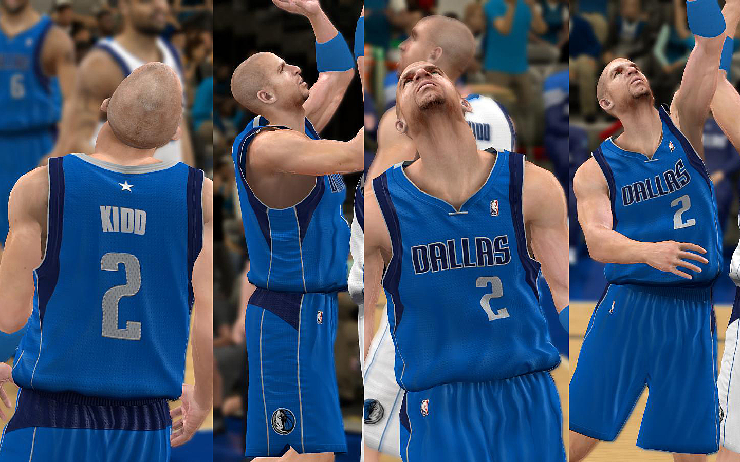 Dallas Mavericks Jersey (Numbers and Names Color Untouch picture pic