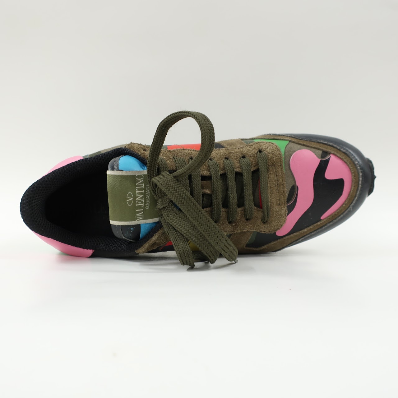 Valentino Rockrunner Camouflage Sneakers