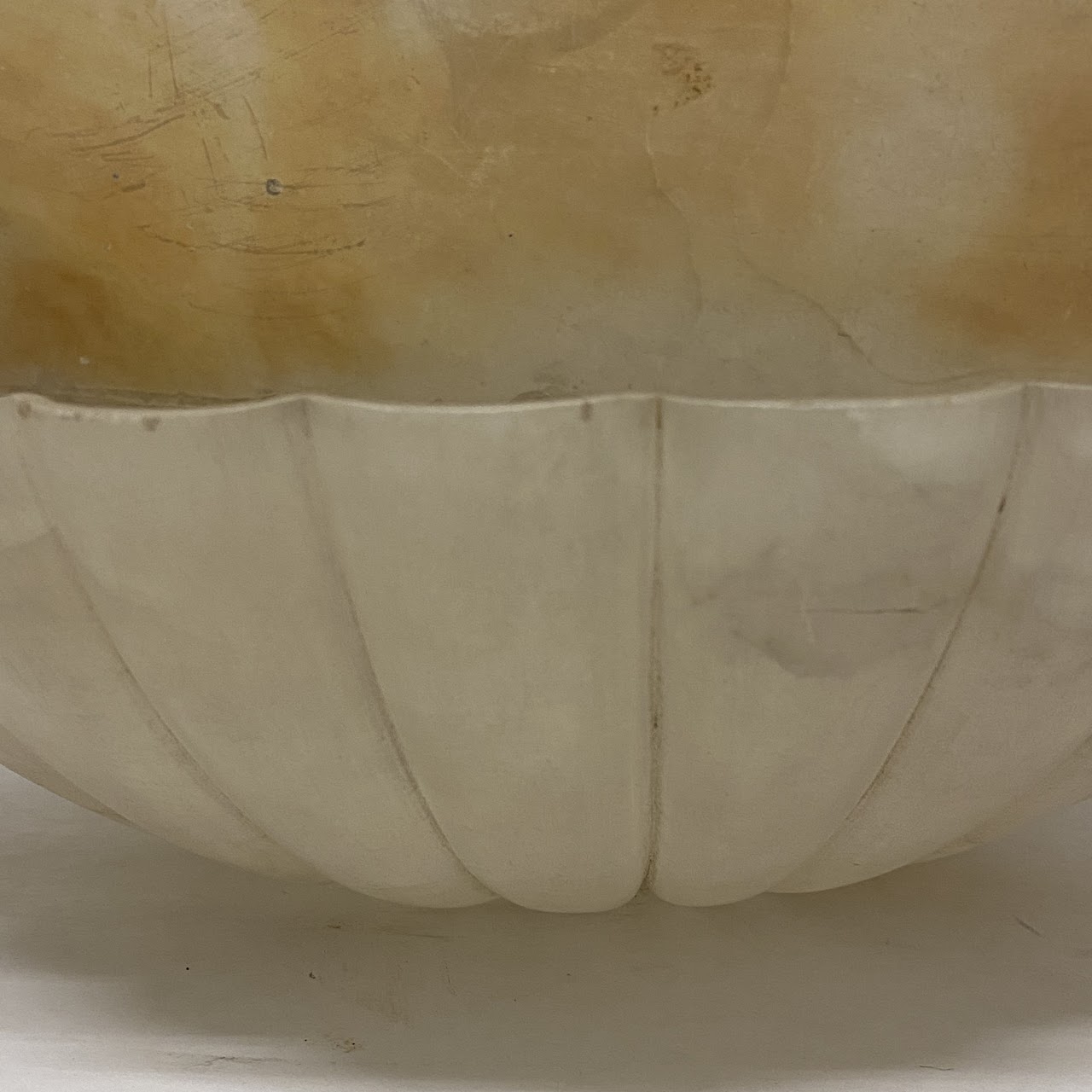 Alabaster Wall Mounted Basin