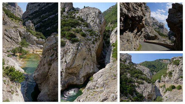 1. Narbona. Cucugnan. Castillos Queribus y Peyrepertuse. Gargantas Galamus. - De viaje por Francia: diarios, viajes y excursiones en coche. (44)