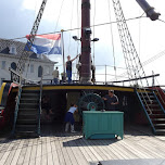 Scheepsvaartmuseum in Amsterdam, Netherlands 