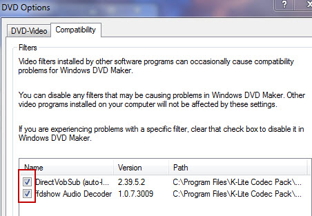 Creador de DVD de Windows