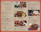 photo of the menu