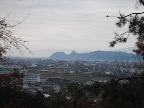 切り開きから象鼻山