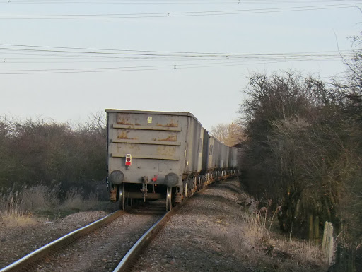 CIMG6643 A freight train on its way to the Isle of Grain