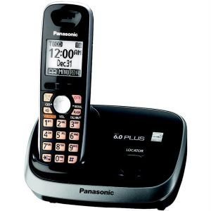 Panasonic Kx-tg6511b Dect 6.0 Cordless Phone With Caller Id (single Handset System)