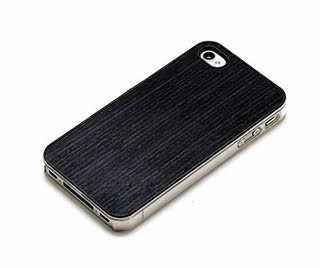 CARVED Clear Wood Case for iPhone 4/4S - Ebony (CC1M)