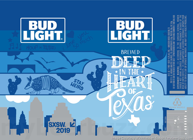 Bud Light Brewed Deep In The Heart Of Texas for SXSW 2019