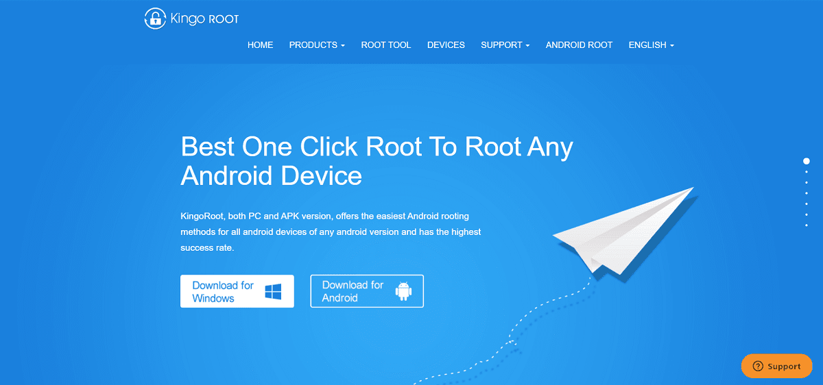 KingoRoot.  Cómo rootear un teléfono Android usando una PC