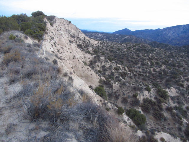 a study of the south edge of the ridge