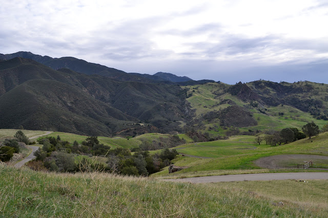 first views of the grassy hillsides