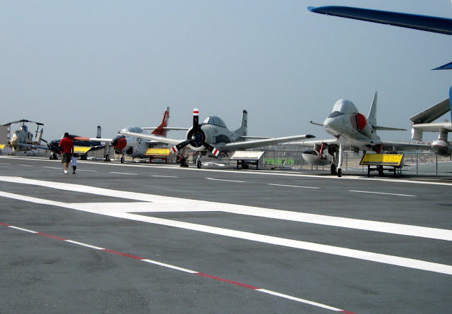 uss lexington flight deck
