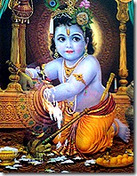 [Krishna stealing butter]