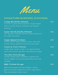 Captain G's Burger Company menu 4