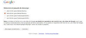 Instalar Google+ Hangouts en Ubuntu y otras distribuciones