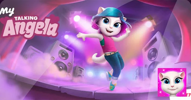 لعبة صديقتي My Talking Angela مهكرة