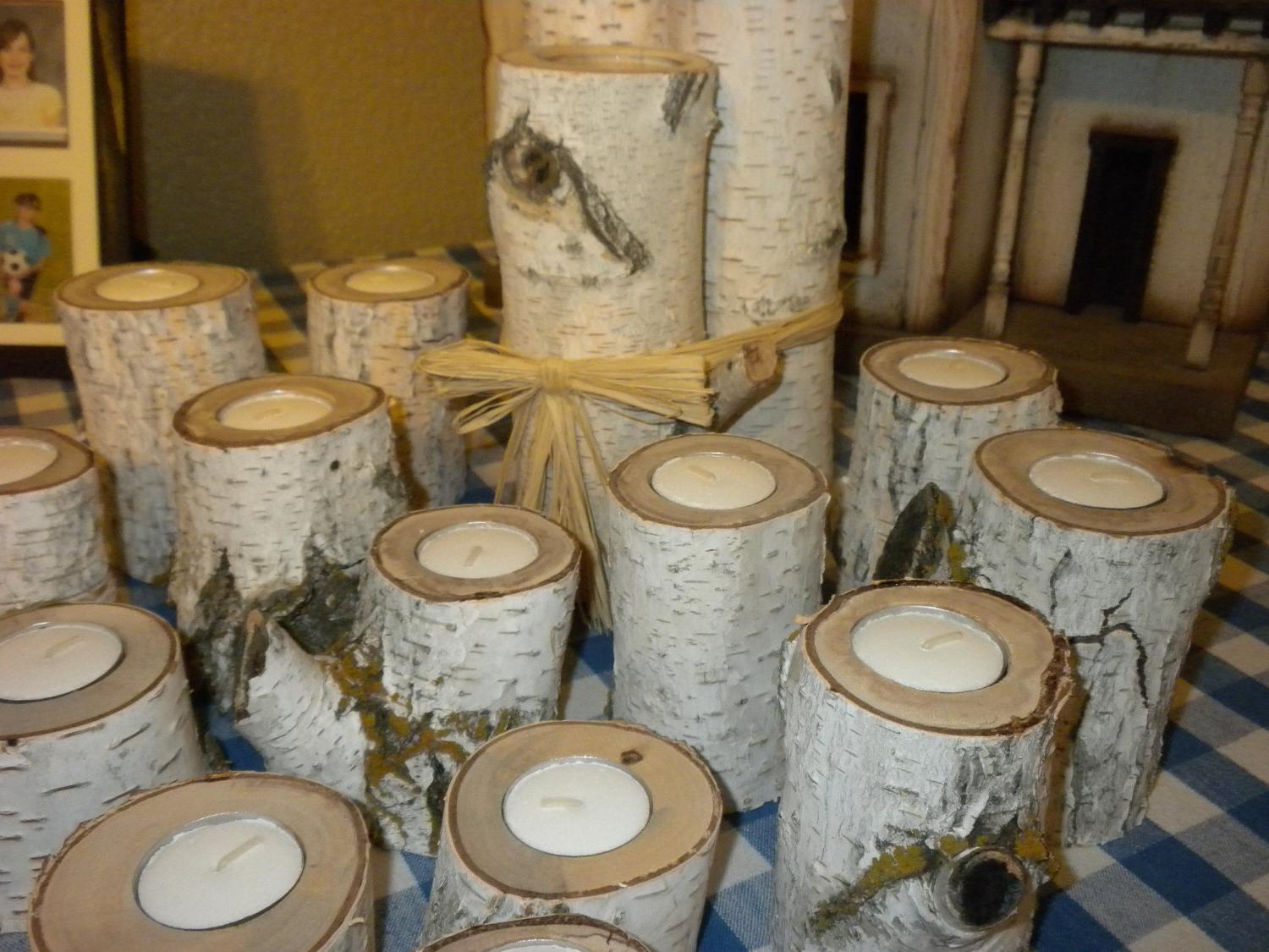 White Birch Votive Candle