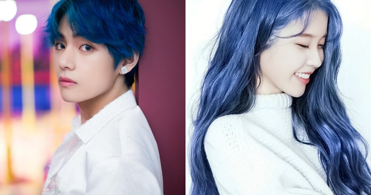 Wheein's Blue Hair Color Inspiration - wide 3