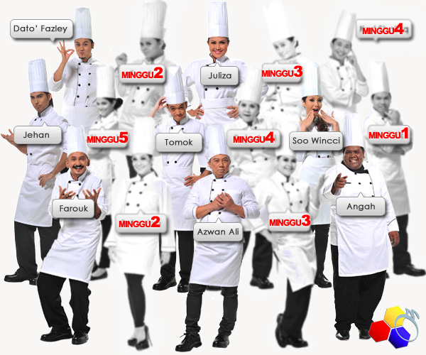 mknace unlimited™ | Masterchef Selebriti Malaysia