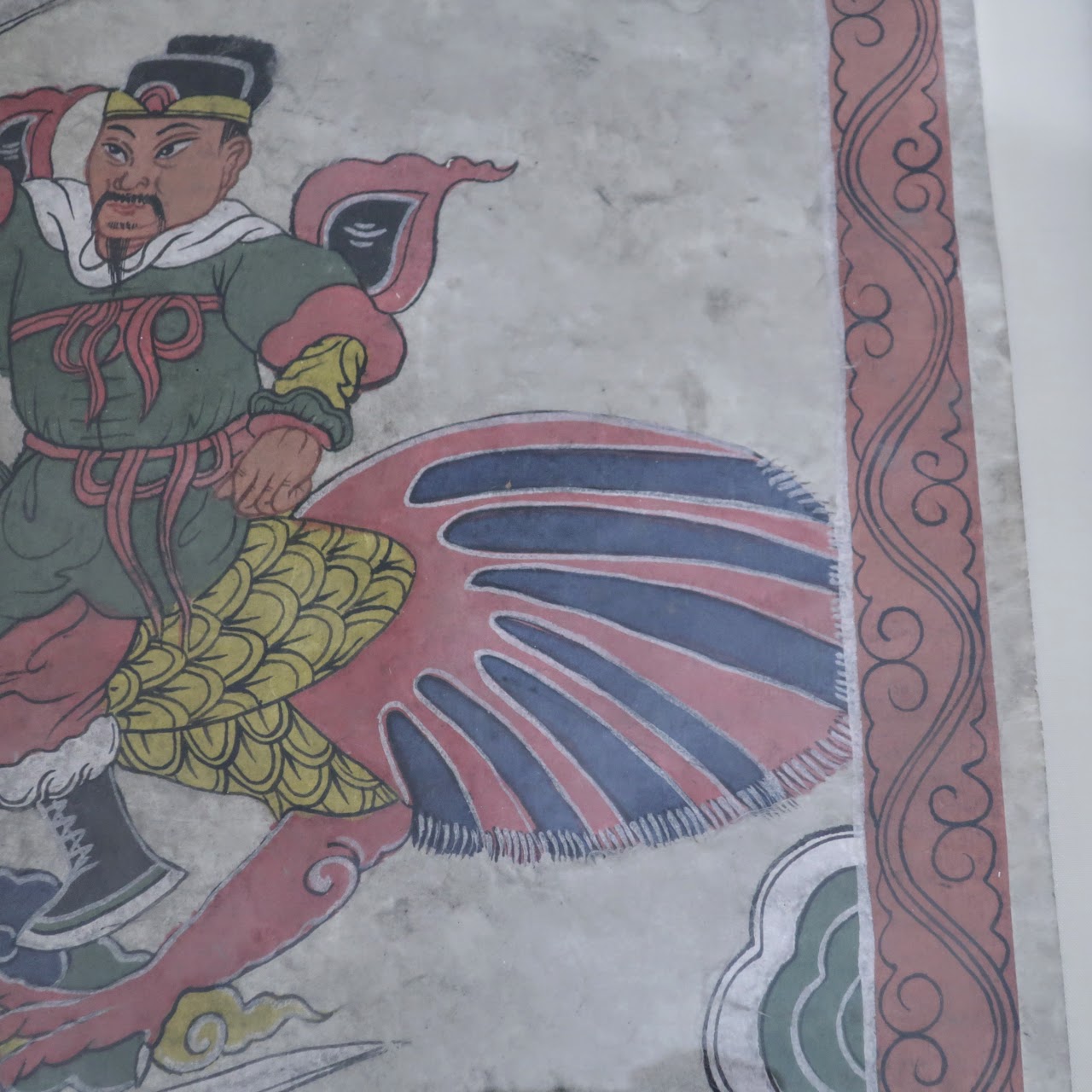 19th C. Asian Scroll Painting #2