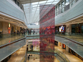 inside of Kaifu Wanda Plaza in Changsha, China