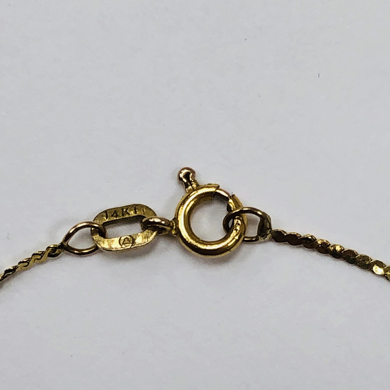 14K Gold and Pearl Bracelet