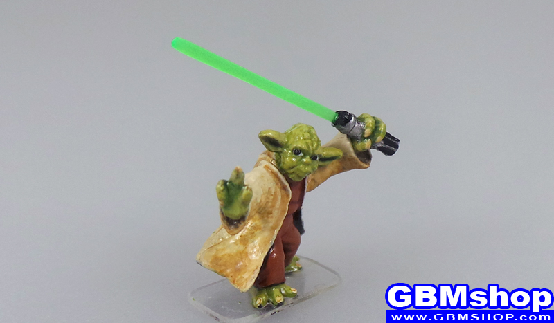 star wars miniature Imperial Assault Yoda Jedi Master #24 Revenge of the Sith Star Wars Miniatures Custom Customize and Painting