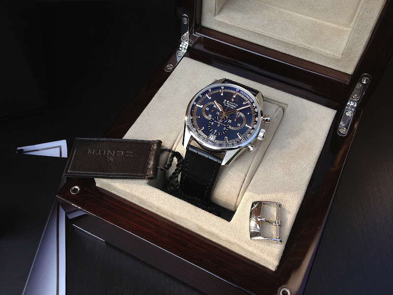  [VENDS] Zenith El Primero Chronographe 36'000 VPH Charles Vermot IMG_3482