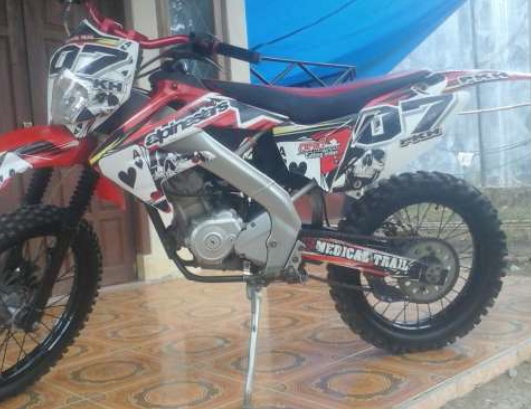  Vixion  modifikasi  trail  tahun 2014 Oto Trendz