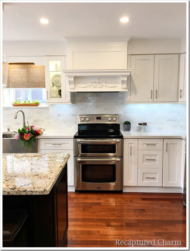 kitchen makeover stove area 3