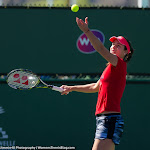 INDIAN WELLS, UNITED STATES - MARCH 10 : Ana Ivanovic in action at the 2016 BNP Paribas Open INDIAN WELLS, UNITED STATES - MARCH 10 : Ana Ivanovic at the 2016 BNP Paribas Open