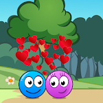 Cover Image of ダウンロード Blue & Red pinky ball lovers 1.0 APK