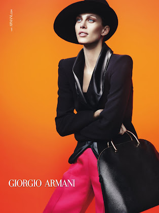 Giorgio Armani- campaña otoño invierno 2012