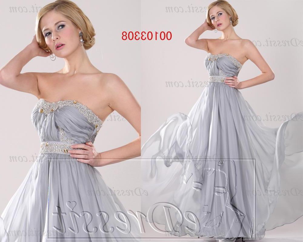 eDressit Newest Evening Wedding Prom Dress Silver Grey   eBay