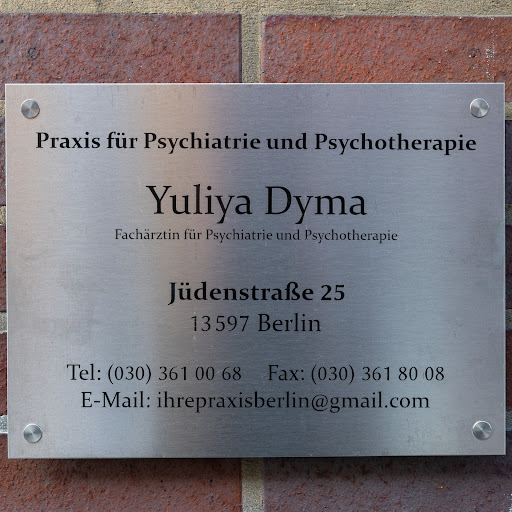 Yuliya Dyma Fachärztin für Psychiatrie und Psychotherapie