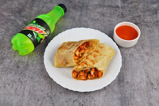 Chicken Shawarma Mountain Dew Combo