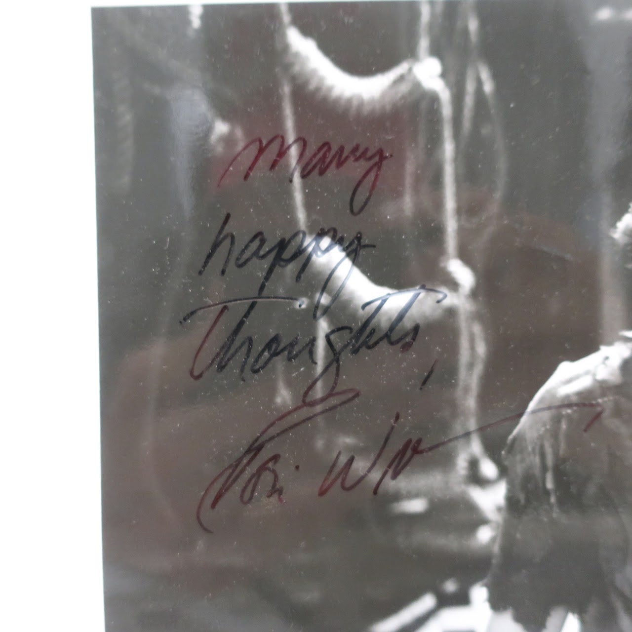 Signed Robin Williams Photograph