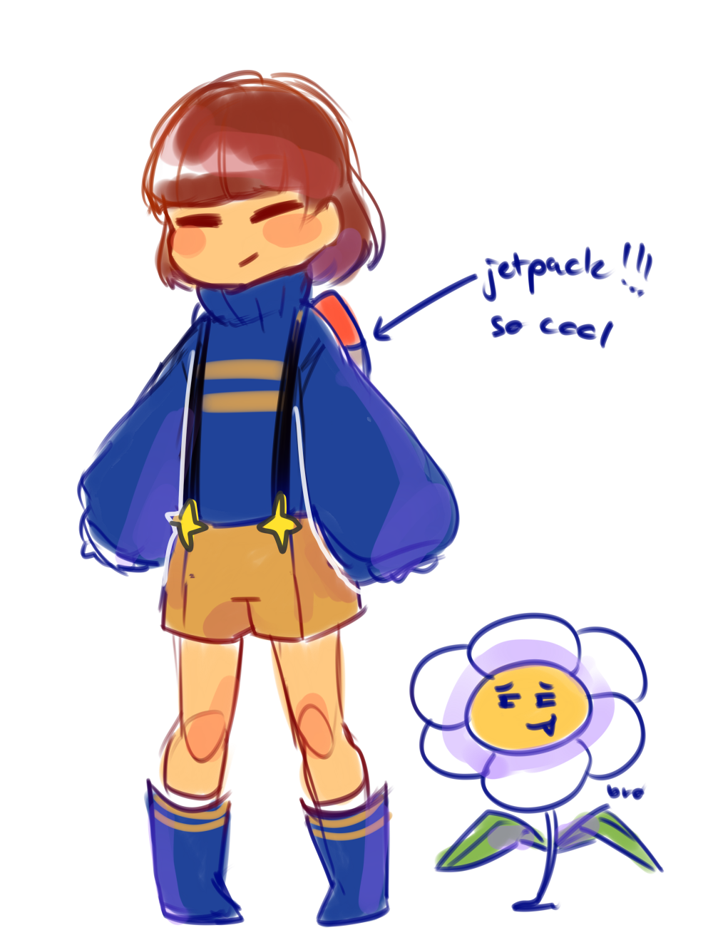 Frisk - Outertale Minecraft Skin