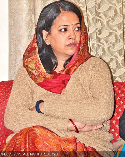 Pratibha Singh during a do at Raja Amresh Singh's Khajurgaon Palace. 